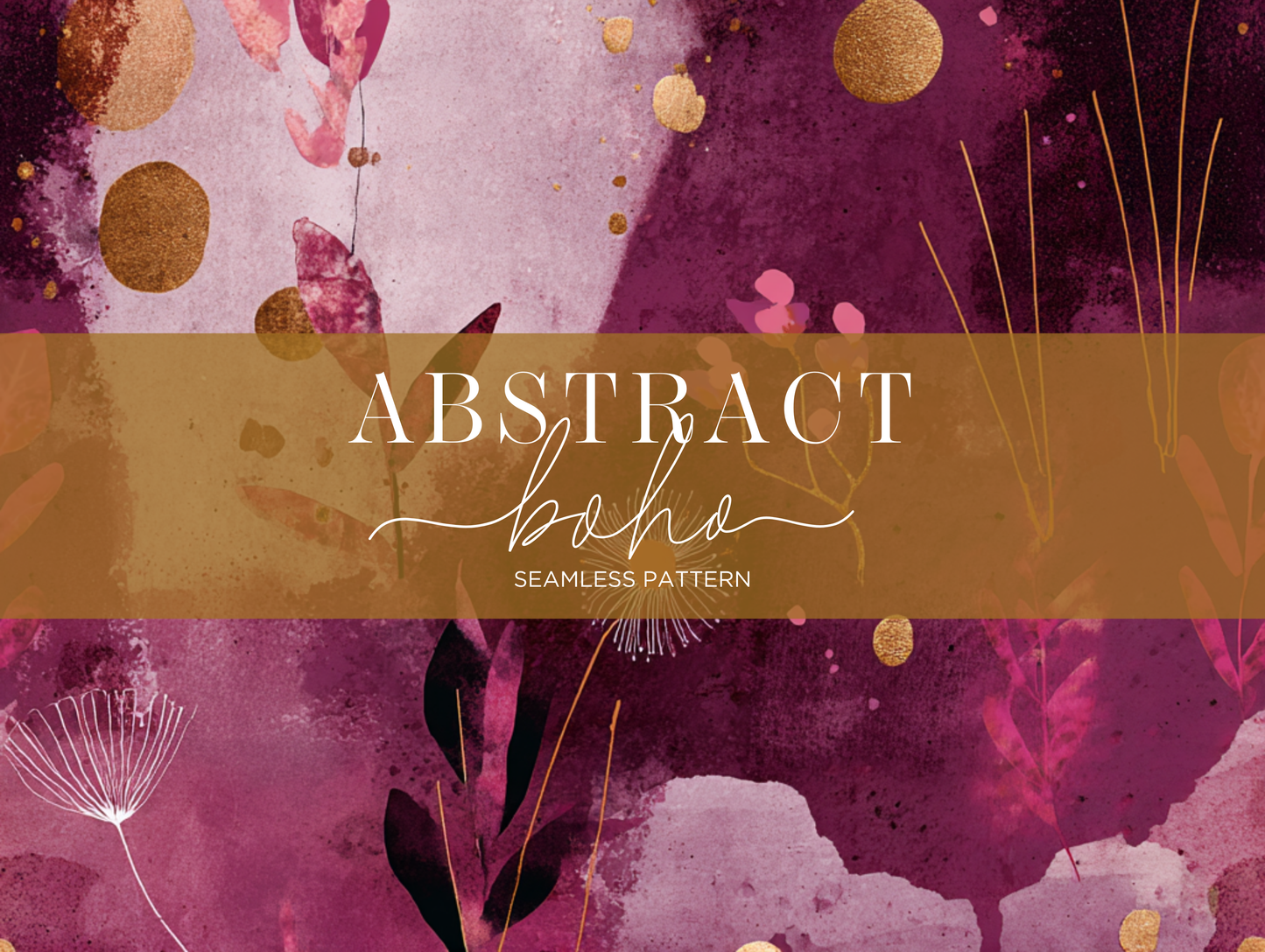Abstract Boho Seamless Pattern Print N. 0026