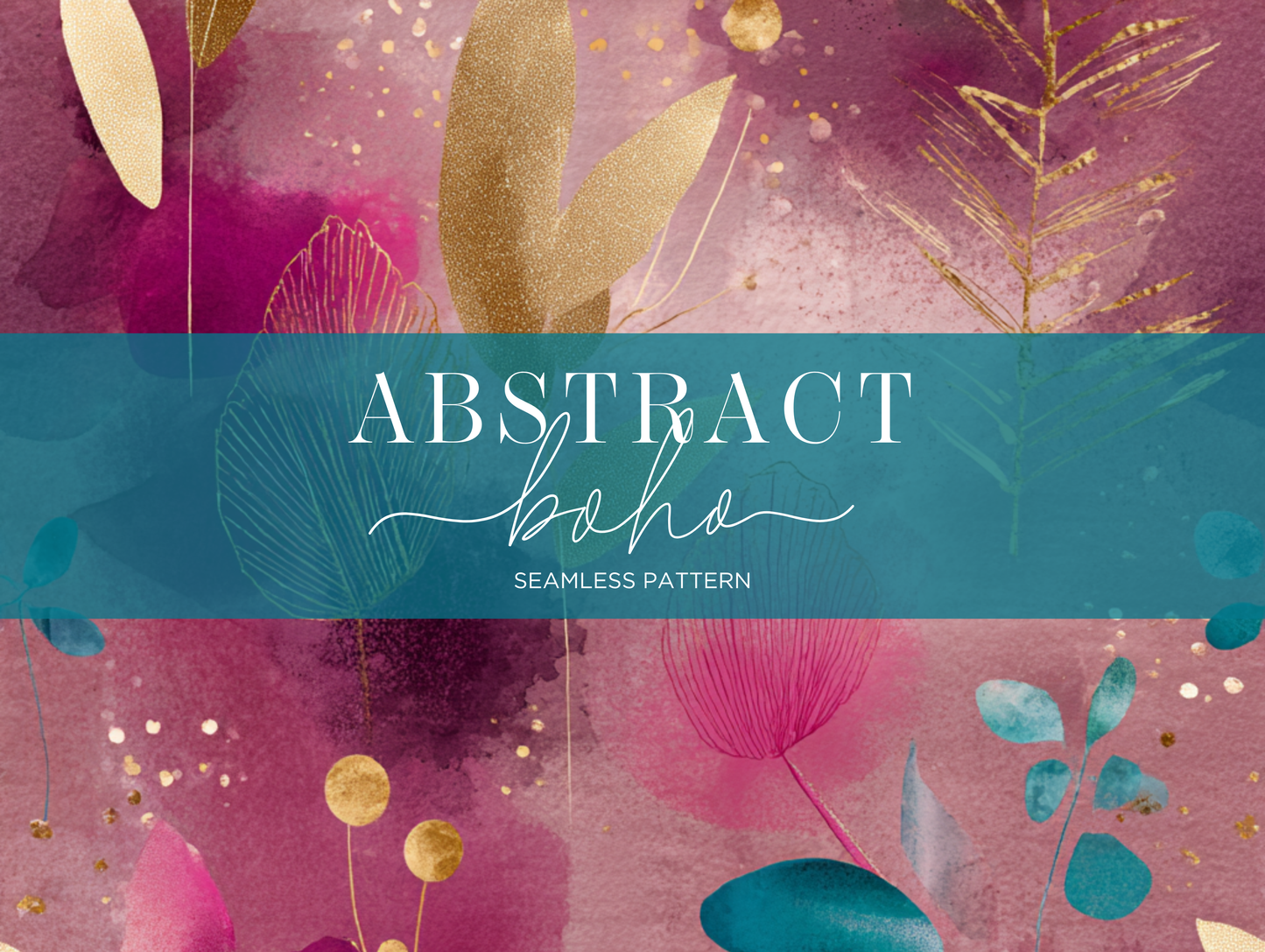 Abstract Boho Seamless Pattern Print N. 0026-2