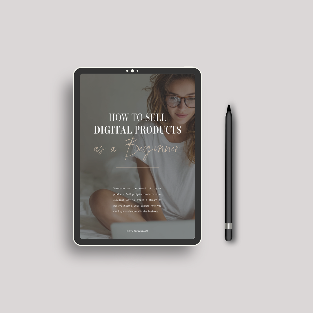 How to Sell Digital Products as a Beginner | ebook