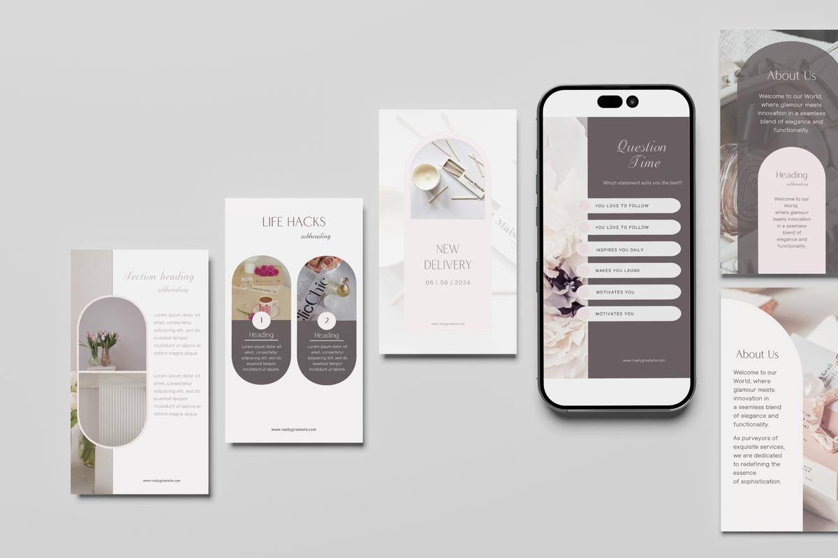 Willow | Customizable Social Media Kit | 100+ Instagram Templates for Content Creators, Beauty and Skincare, Boutiques