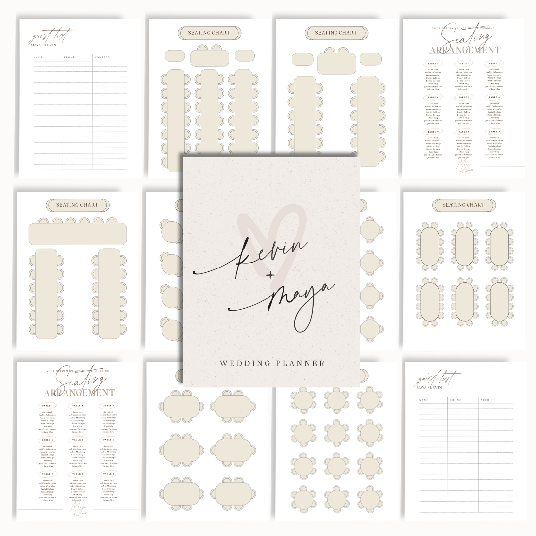 Ultimate Wedding Planner | Digital Download for Stress-Free Wedding Planning