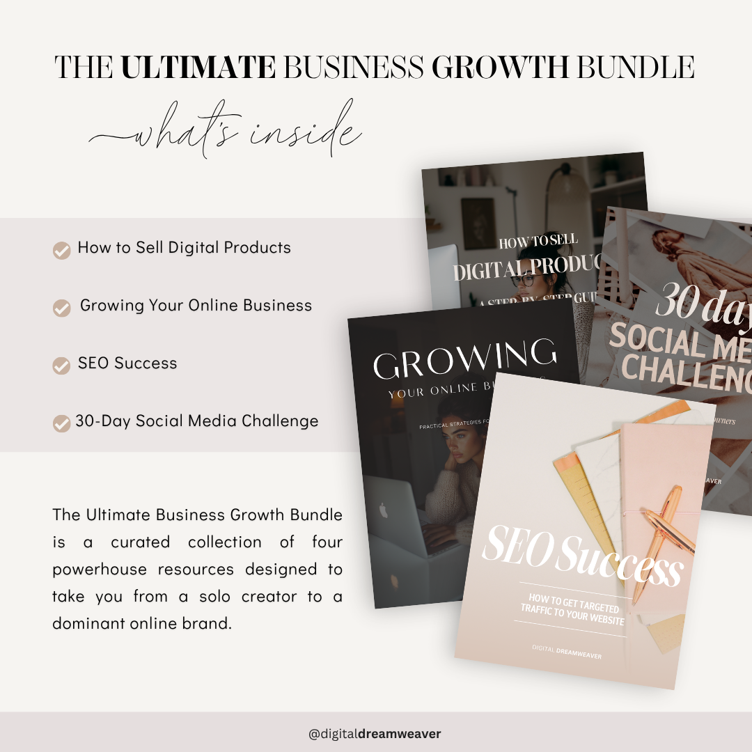 The Ultimate Business Growth Bundle | 4-in-1 Ebook Bundle