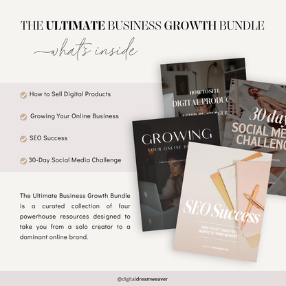 The Ultimate Business Growth Bundle | 4-in-1 Ebook Bundle