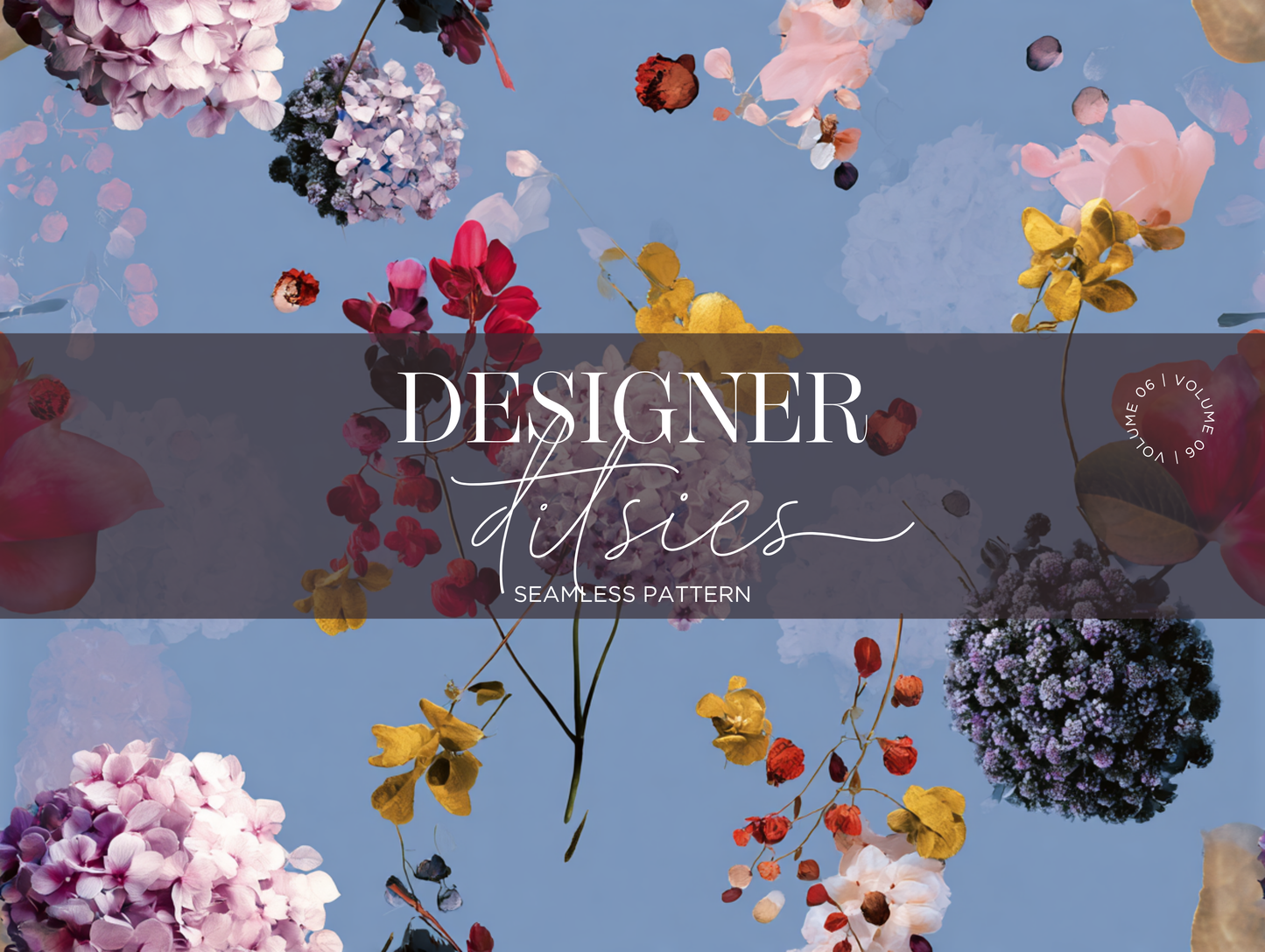 Designer Ditsies V. 01 Seamless Pattern Print N. 0061