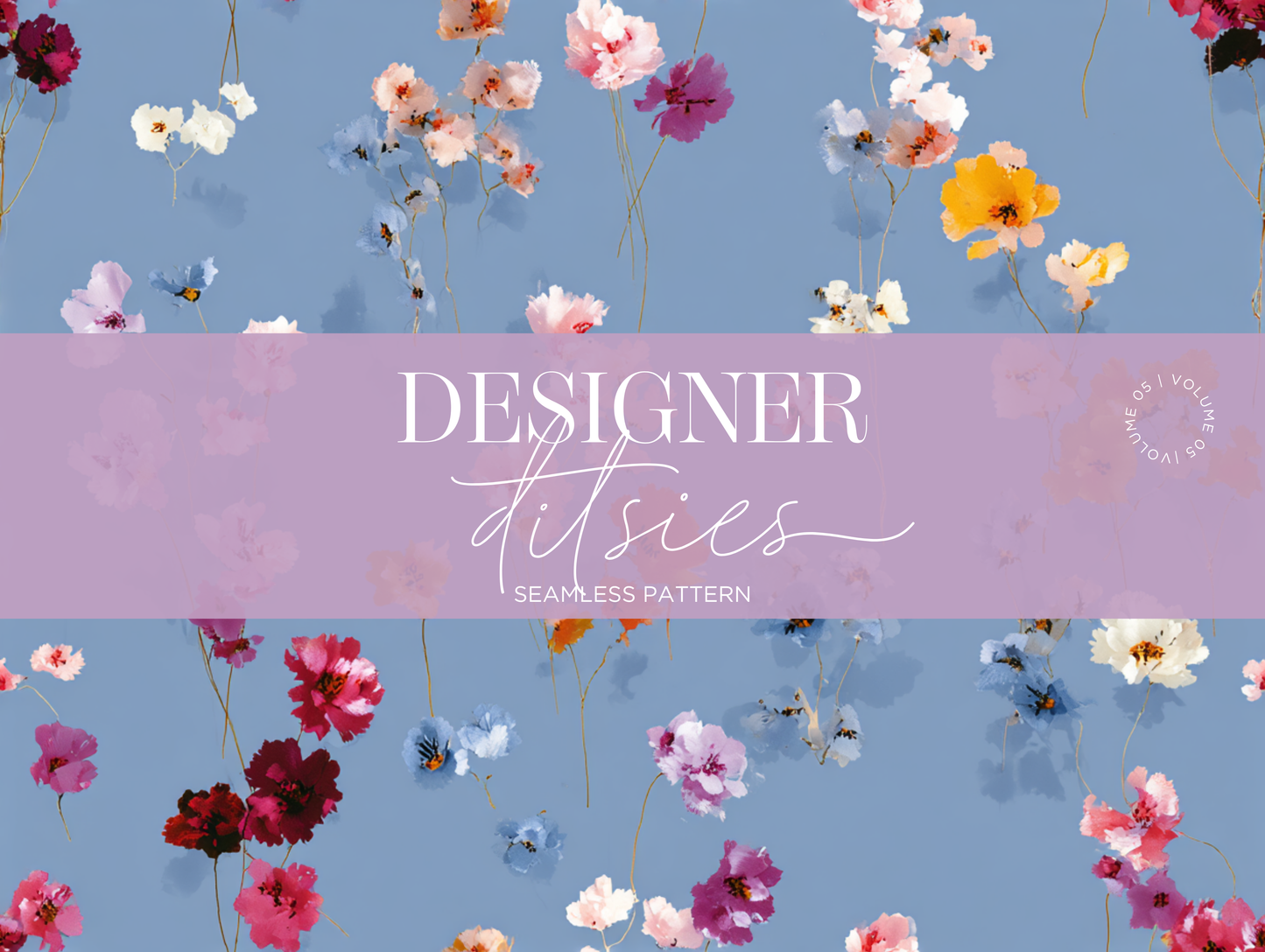 Designer Ditsies V. 02 Seamless Pattern Print N. 0062