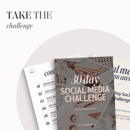 30-Day Social Media Challenge | Grow Your Audience & Boost Engagement | Daily Action Plan for Entrepreneurs