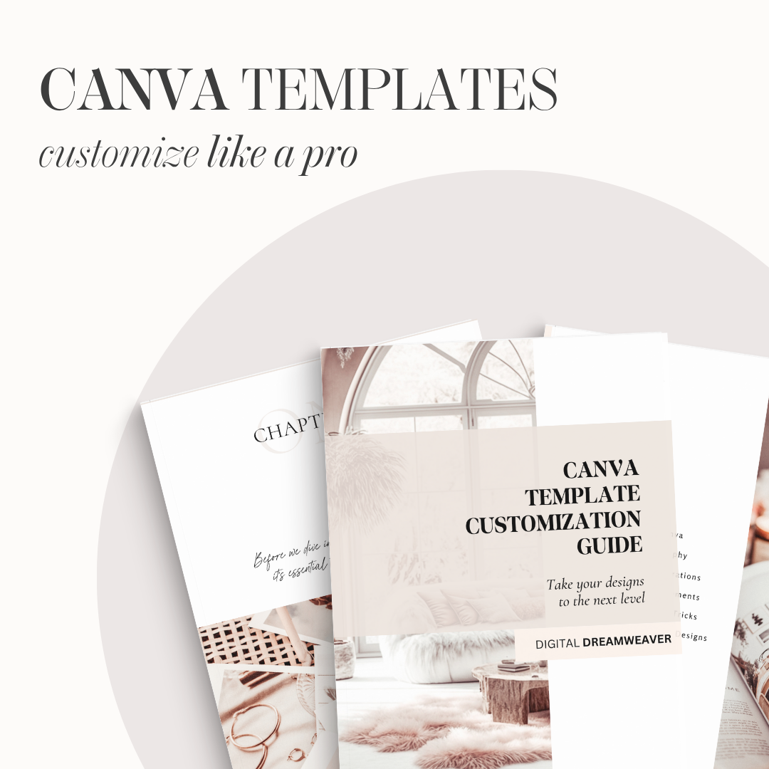 Canva Template Customization Guide eBook | Master Canva Like a Pro (Without Being One)