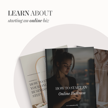How to Start an Online Business | eBook for Beginners & Creators