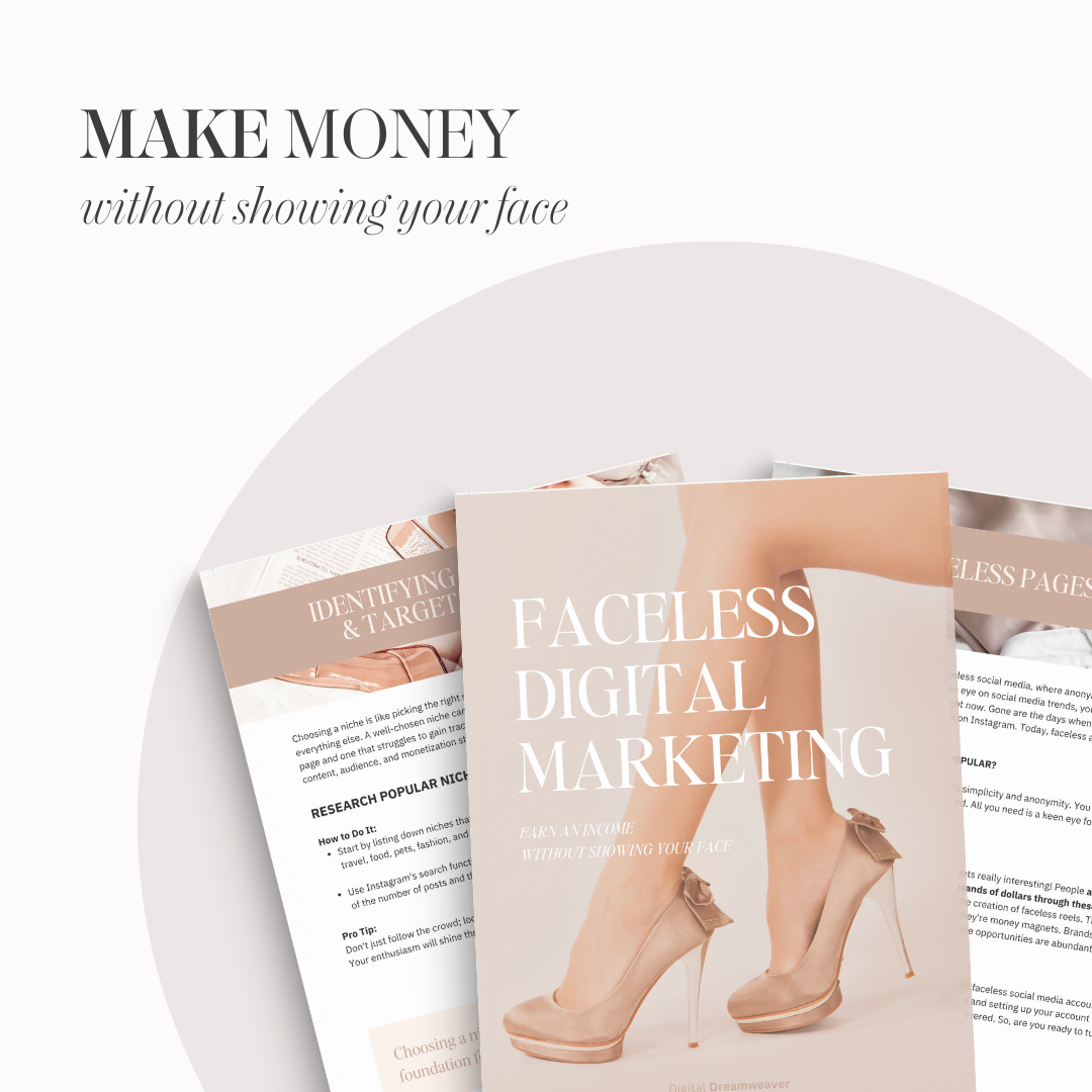 Faceless Digital Marketing | Ebook