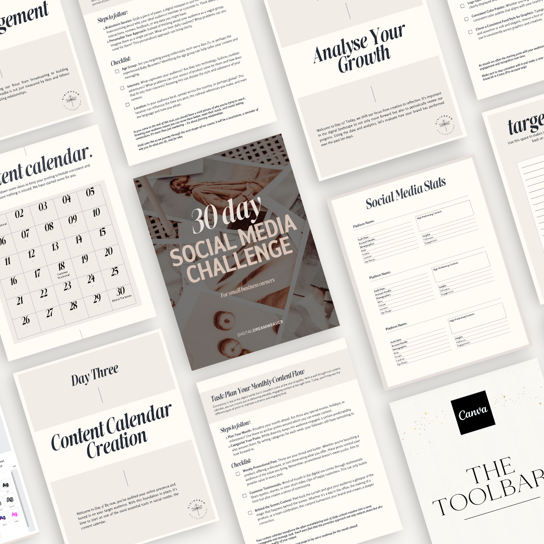 Empire Builder Ultimate Vault™ | Ultimate Faceless Digital Marketing Ebook Bundle PLR MRR, 30 Day Social Media Challenge Canva Guide, Sell Online Products Beginner Course