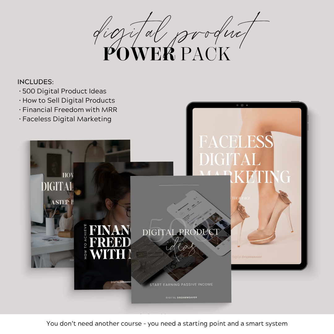 The Digital Product Power Pack™ | 4-In-1 Bundle
