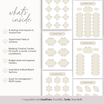 Ultimate Wedding Planner | Digital Download for Stress-Free Wedding Planning