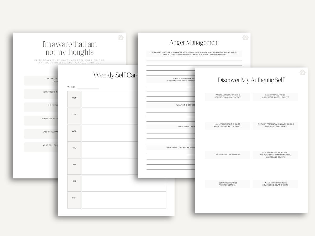 Trauma Processing Workbook | Digital Download | Healing Guide for Emotional Trauma | Self-Help Journal | Mental Health Workbook