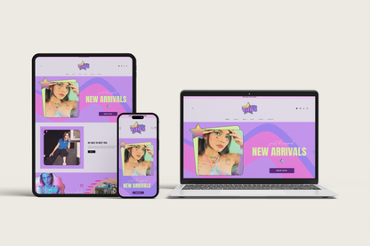 90s Vibes Website Template for Shopify