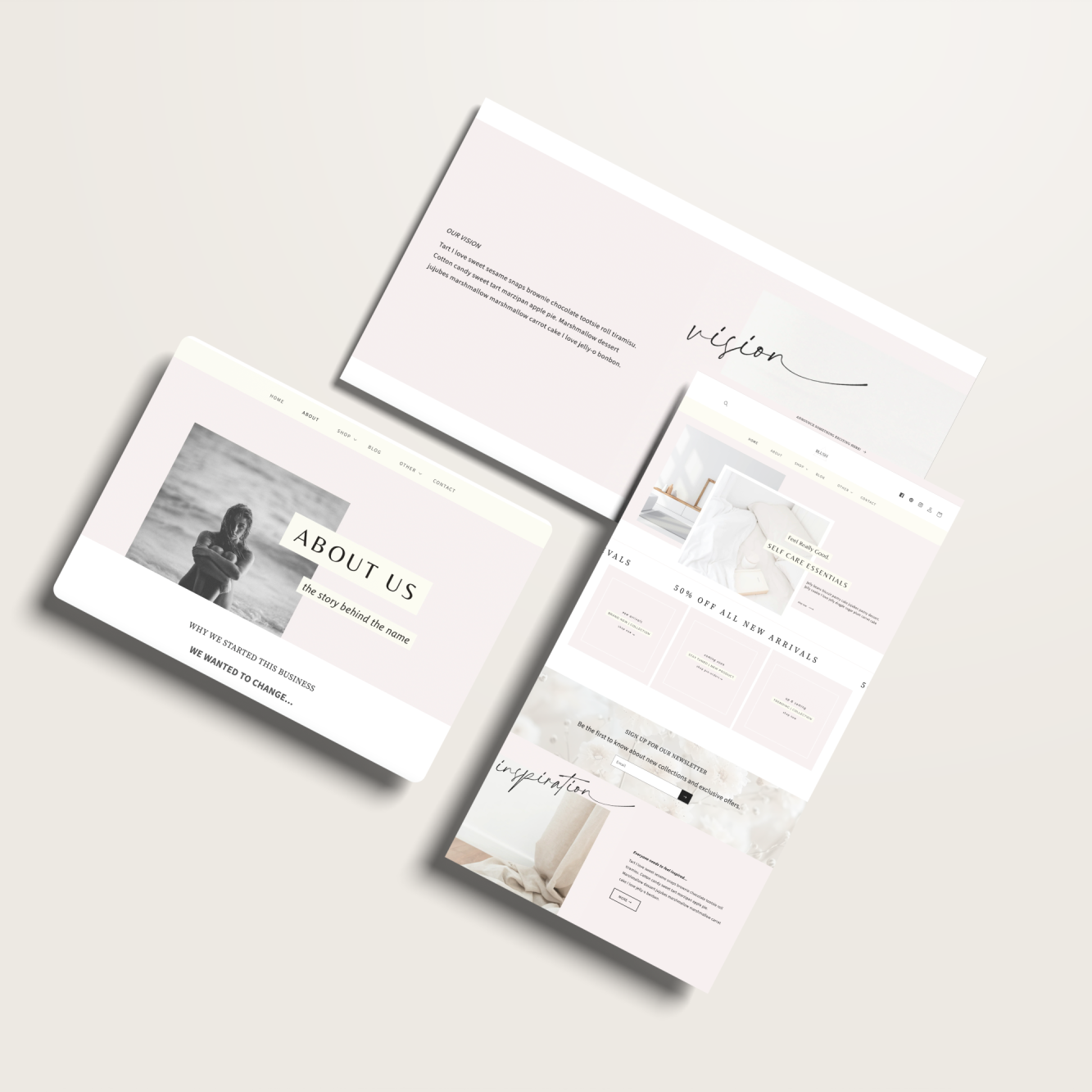 Blush | Customizable Website Template for Shopify