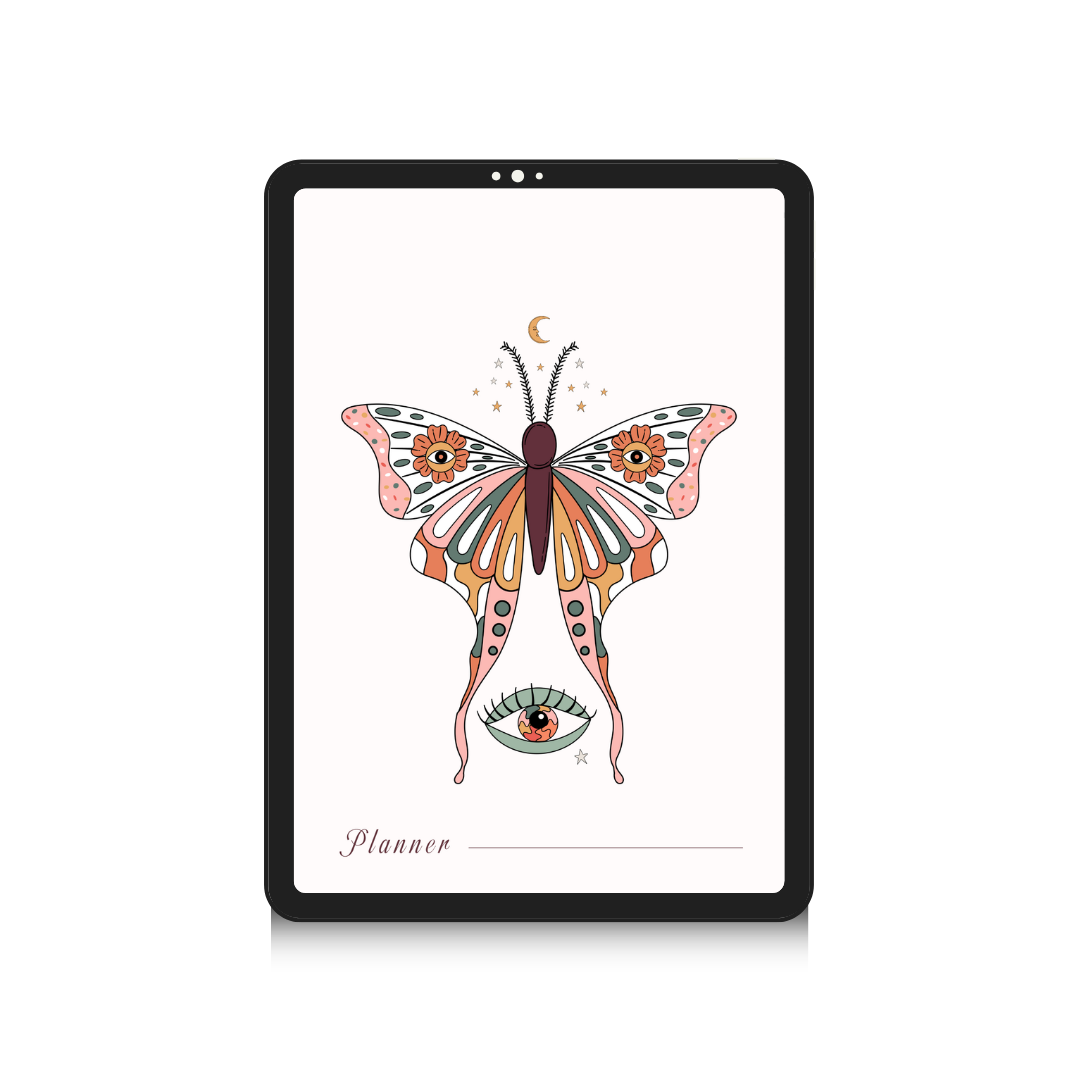 Boho Girl Mega Life Digital Planner