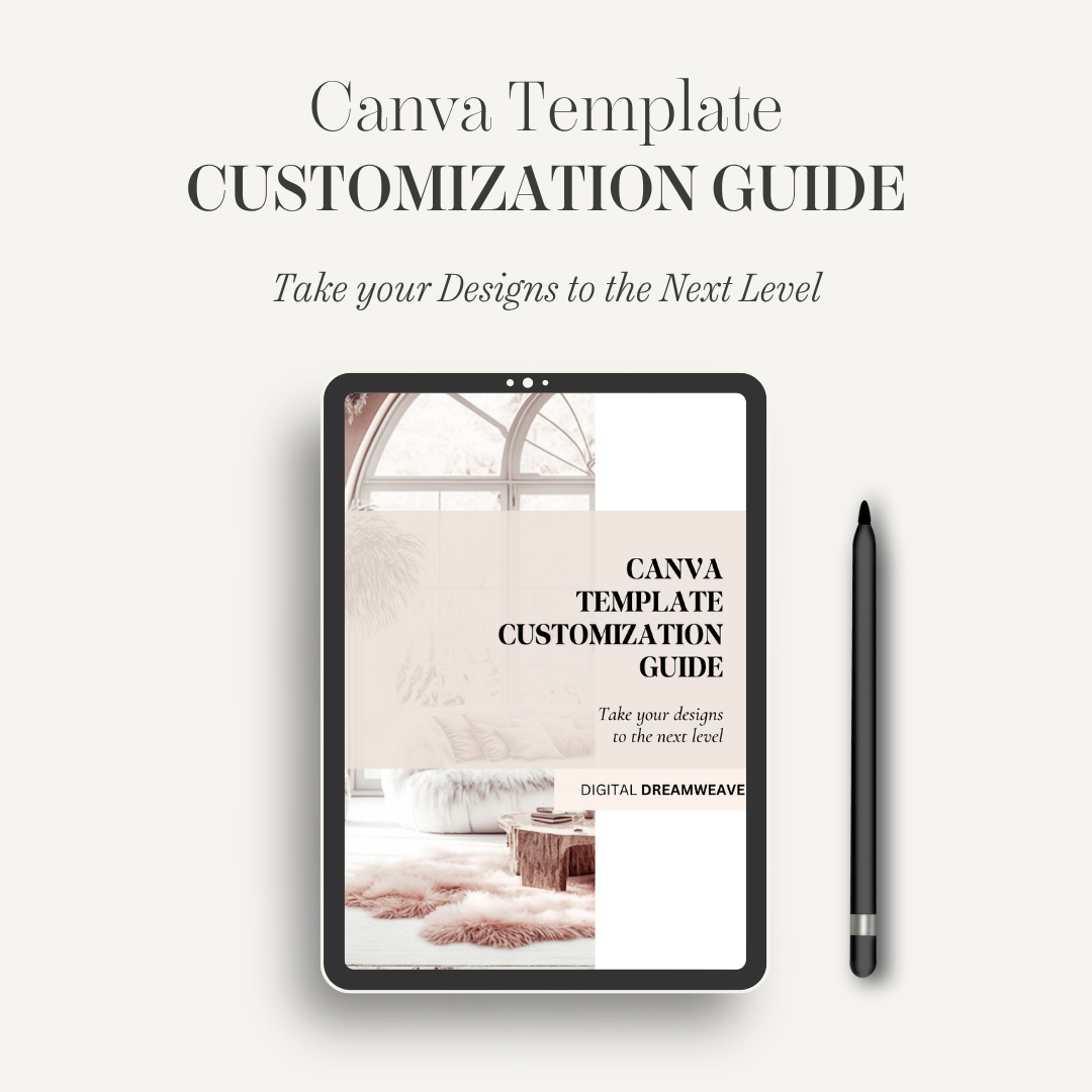 Canva Template Customization Guide eBook | Master Canva Like a Pro (Without Being One)