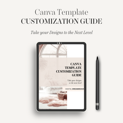 Canva Template Customization Guide eBook | Master Canva Like a Pro (Without Being One)