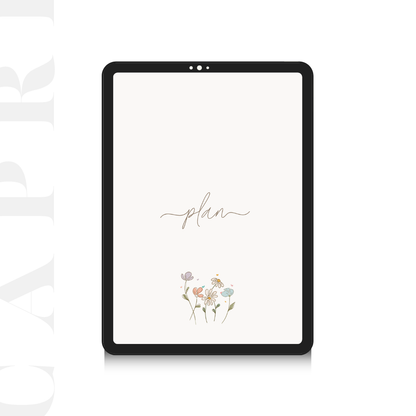 The Capri Daily, Weekly + Monthly Planner with Ikigai