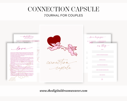 Printable Couples Journal for Relationship Growth, Digital Date Night Planner and Communication Workbook, Meaningful Anniversary Gift Idea