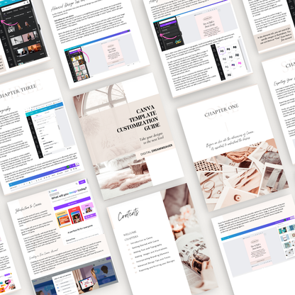 Canva Template Customization Guide eBook | Master Canva Like a Pro (Without Being One)