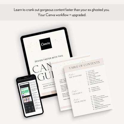 Canva Guide for Beginners & Pros: Learn Design Tips, Tricks & Toolbar Shortcuts