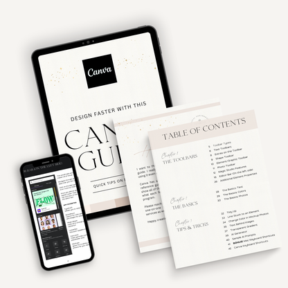 Canva Guide for Beginners & Pros: Learn Design Tips, Tricks & Toolbar Shortcuts