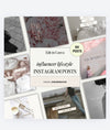 101 Influencer Lifestyle Instagram Templates | Aesthetic Content Creator Social Media Bundle | Professional Editorial Canva Post Pack