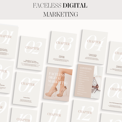 Faceless Digital Marketing | Ebook