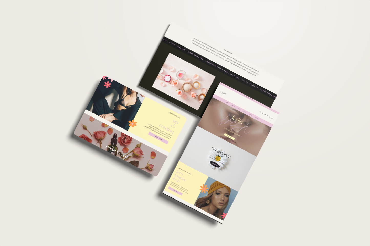 Fresh Shopify Website Template