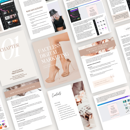 Faceless Digital Marketing | Ebook