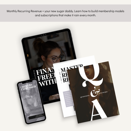 Master Resell Rights Guide, Learn Digital Product Business & Passive Income with MRR, How to Achieve Financial Freedom Ebook PDF