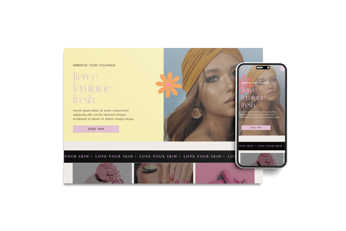 Fresh Shopify Website Template