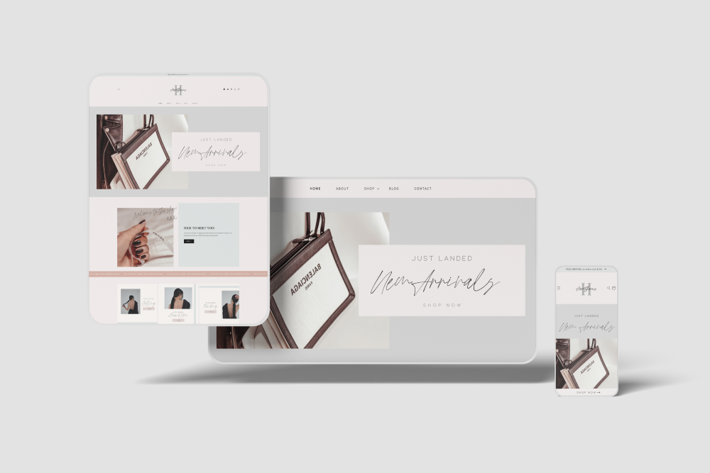 Hawthorne Shopify Website Template