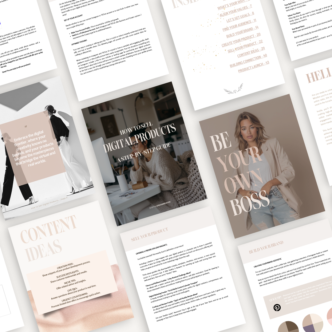 Empire Builder Ultimate Vault™ | Ultimate Faceless Digital Marketing Ebook Bundle PLR MRR, 30 Day Social Media Challenge Canva Guide, Sell Online Products Beginner Course