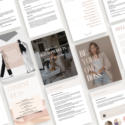 Empire Builder Ultimate Vault™ | Ultimate Faceless Digital Marketing Ebook Bundle PLR MRR, 30 Day Social Media Challenge Canva Guide, Sell Online Products Beginner Course