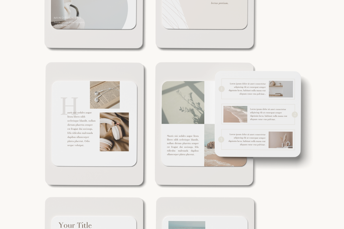 Jordan | 200 Clean + Minimalist Instagram Post Templates, edit in Canva