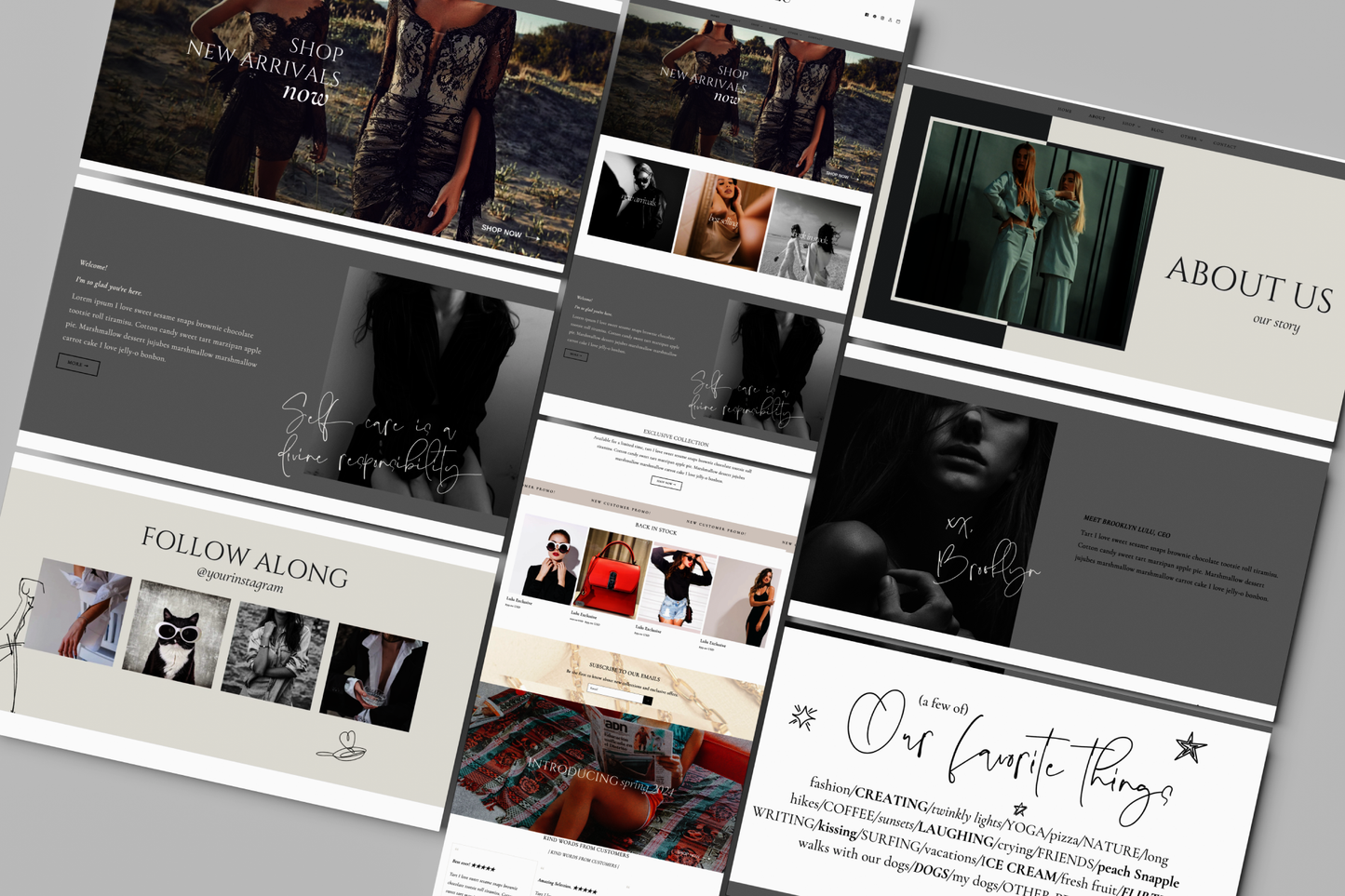 Lulu | Editorial Shopify Website Template