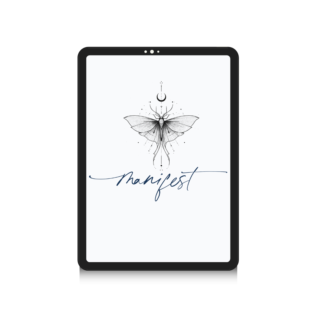 Digital Manifestation Journal | 369 Method Manifesting Workbook | Daily Law of Attraction Planner | Goodnotes Journal Prompts & Vision Board