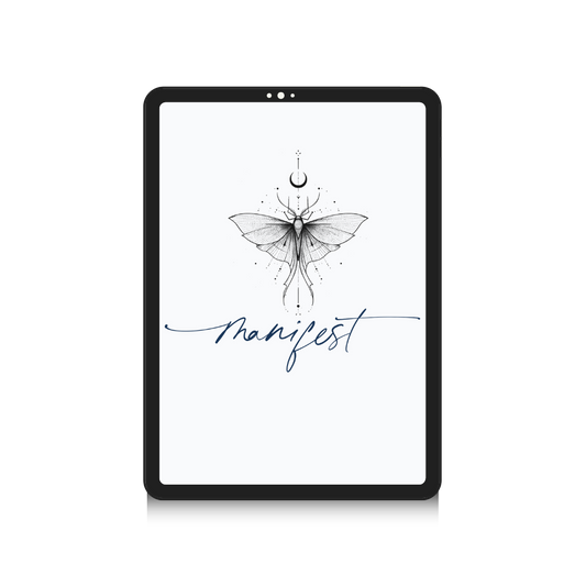 Digital Manifestation Journal | 369 Method Manifesting Workbook | Daily Law of Attraction Planner | Goodnotes Journal Prompts & Vision Board