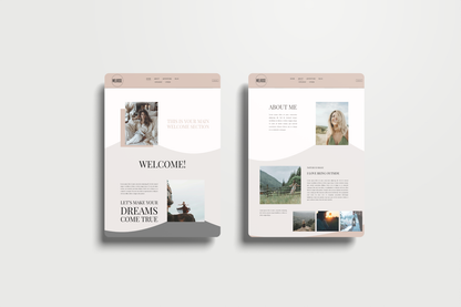 Melrose Squarespace Template