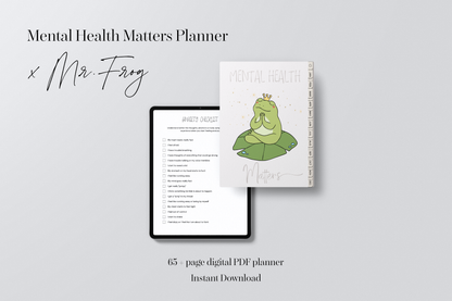 Mental Health Matters Planner