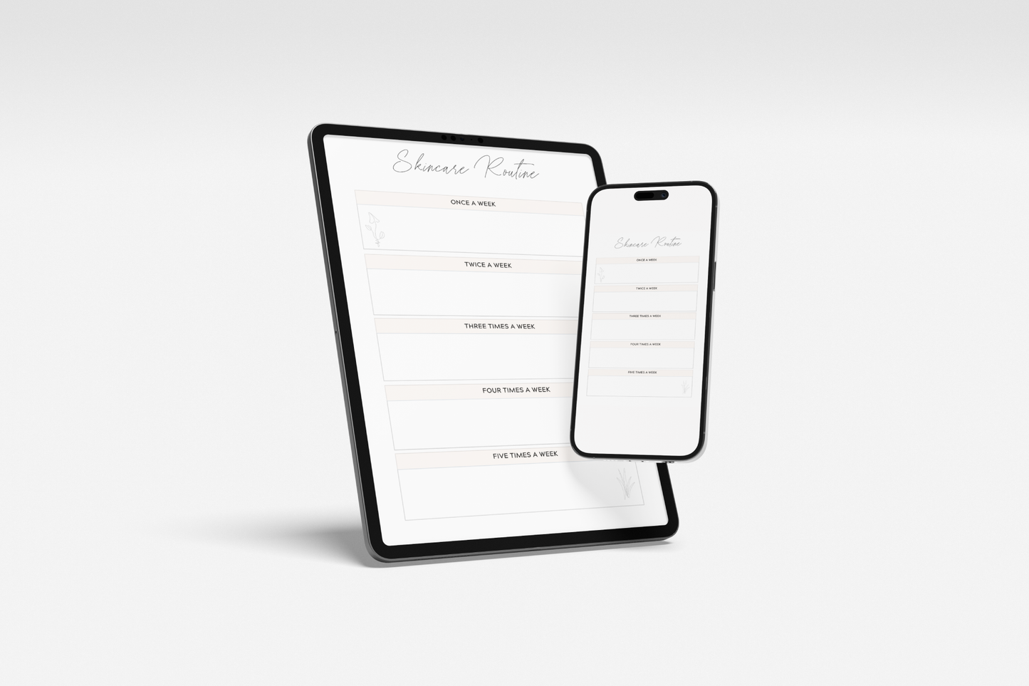 The Ultimate Self Care Planner