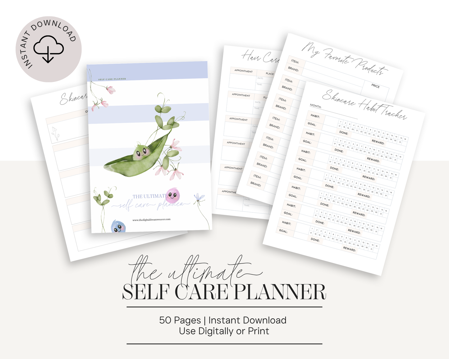 The Ultimate Self Care Planner