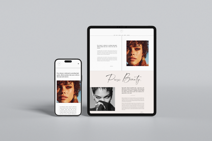 PURE Squarespace Template