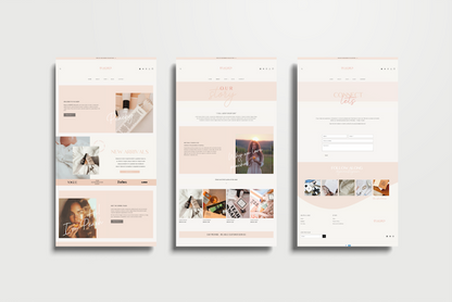 Peaches Shopify Website Template