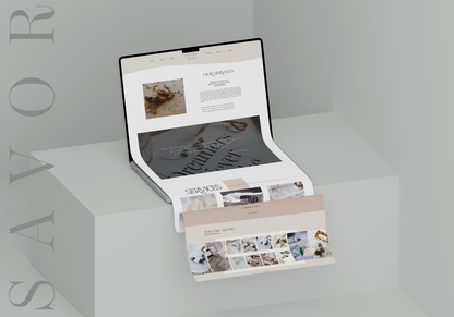Savor | Squarespace Website Template