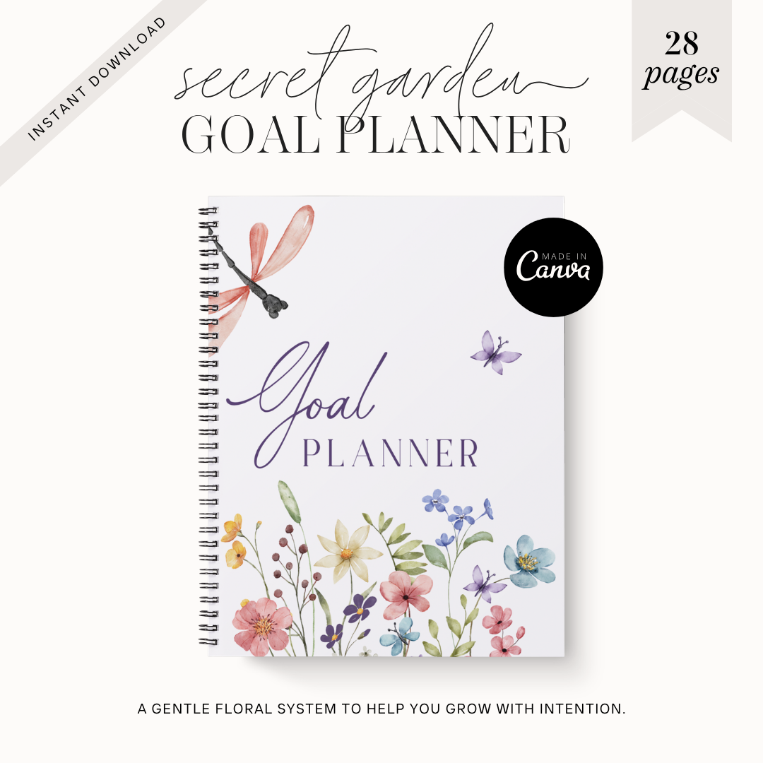Secret Garden Goal Planner