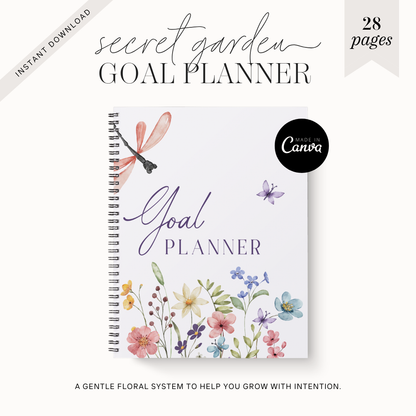Secret Garden Goal Planner
