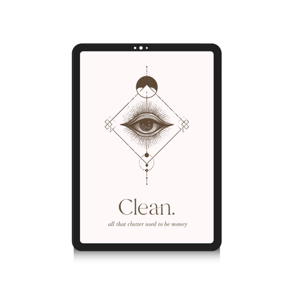 Ultimate Home Cleaning Schedule Planner, 30 Day Declutter Challenge, Deep Clean Master Checklist, Zone Cleaning Digital Tracker PDF